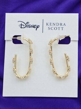 Kendra Scott Disney Hoop Earrings Mickey & Minnie